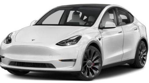 TESLA MODEL Y 2021 5YJYGDEE8MF131503 image